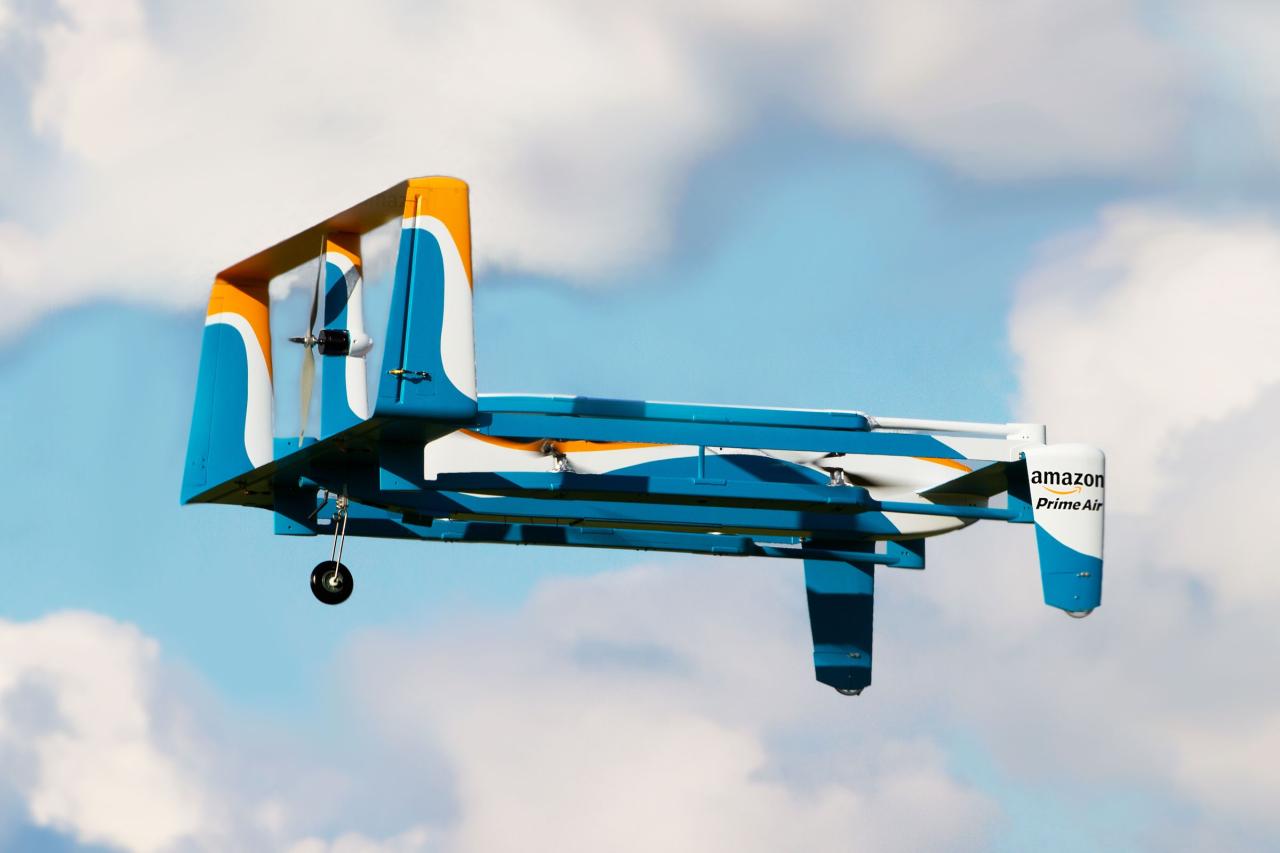 Amazon drone delivery locations